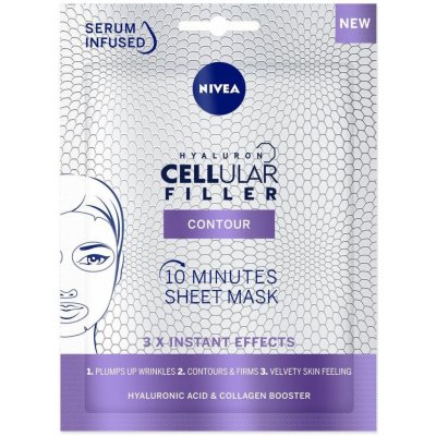 Nivea Cellular Filler 10 Minutes Sheet Mask 20 ml – Zboží Dáma