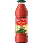 MUTTI Passata jemné rajčatové pyré s bazalkou 700 g – Zboží Dáma