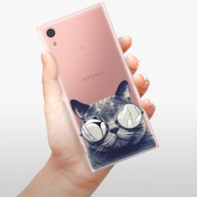 Pouzdro iSaprio Crazy Cat 01 - Sony Xperia XA1 – Zboží Mobilmania