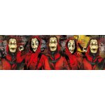 Clementoni 39545 NETFLIX La Casa de Papel panorama 1000 dílků – Zboží Mobilmania