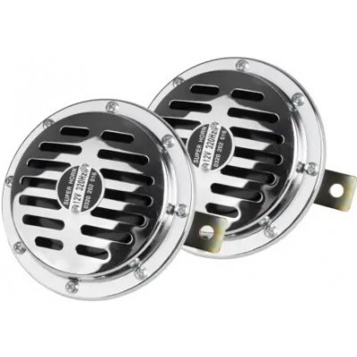 AMIO Zvuková signalizace klaksonu chrom 125 mm 12V – Hledejceny.cz