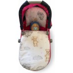 SDS Peřinky do kočárku pro panenky Medvídek balónky1x 27x40 cm / 25x20 cm – Sleviste.cz