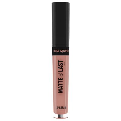 Miss Sporty Matte to Last 24h Lip Cream tekutá rtěnka 500 Dazzling Nude 3,7 ml