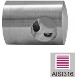 Nerezový držák prutů AISI316, d12/40x40x2mm – Hledejceny.cz