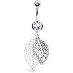 Šperky4U piercing do pupíku WP01059-ST – Zboží Dáma