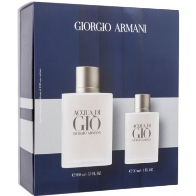 Armani Acqua di Gio Man EDT 100 ml + EDT 30 ml dárková sada – Zboží Mobilmania