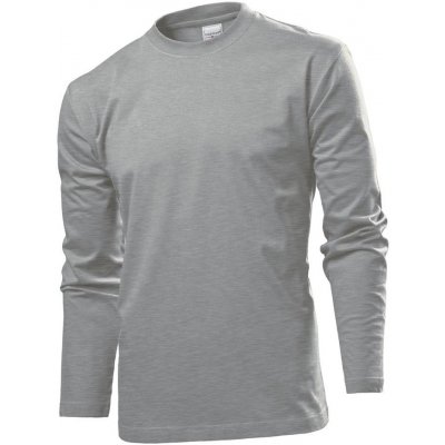 Stedman tričko COMFORT LS šedý melír