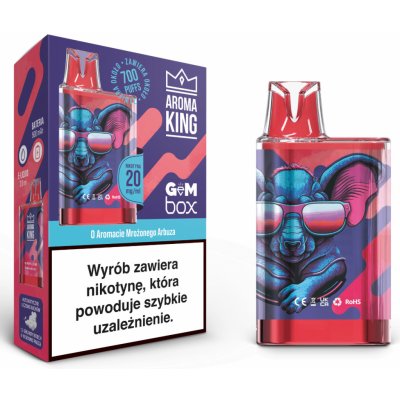 Aroma King Gem box Watermelon Ice 20 mg 700 potáhnutí – Zboží Dáma