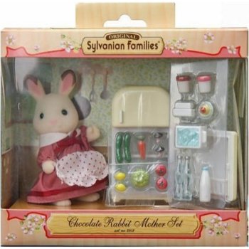 Sylvanian Families Set Maminka čokoládových králíčků s ledničkou