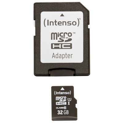 Intenso microSDHC 32 GB UHS-I 3423480 – Zboží Mobilmania