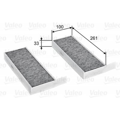 VALEO Filtr, vzduch v interiéru 715805 – Hledejceny.cz