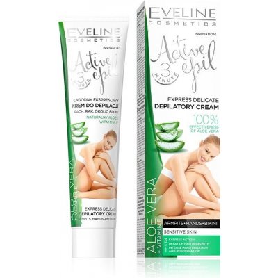 Eveline Cosmetics Active Epil depilační krém na ruce, podpaží a třísla s aloe vera 125 ml – Hledejceny.cz