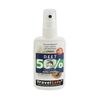 TravelSafe Repelent proti hmyzu Traveldeet 50 % DEET 60 ml – Hledejceny.cz