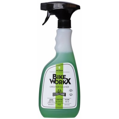 BikeWorkX Greener Cleaner 500 ml – Zboží Mobilmania