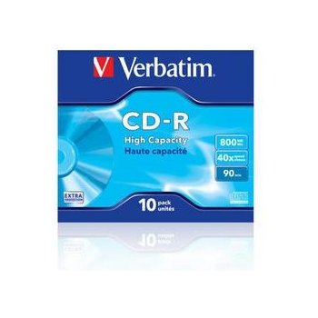 Verbatim CD-R 800MB 40x, AZO, jewel box, 10ks (43428)