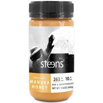 Steens RAW Manuka Honey Manukový med UMF 10+ 263+ MGO 500 g – Hledejceny.cz