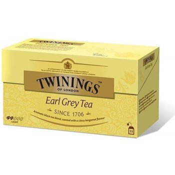 Twinings Čaj černýEarl grey 25 x 2 g