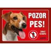 Autovýbava Juko Cedulka plast JACK RUSSEL TERIÉR