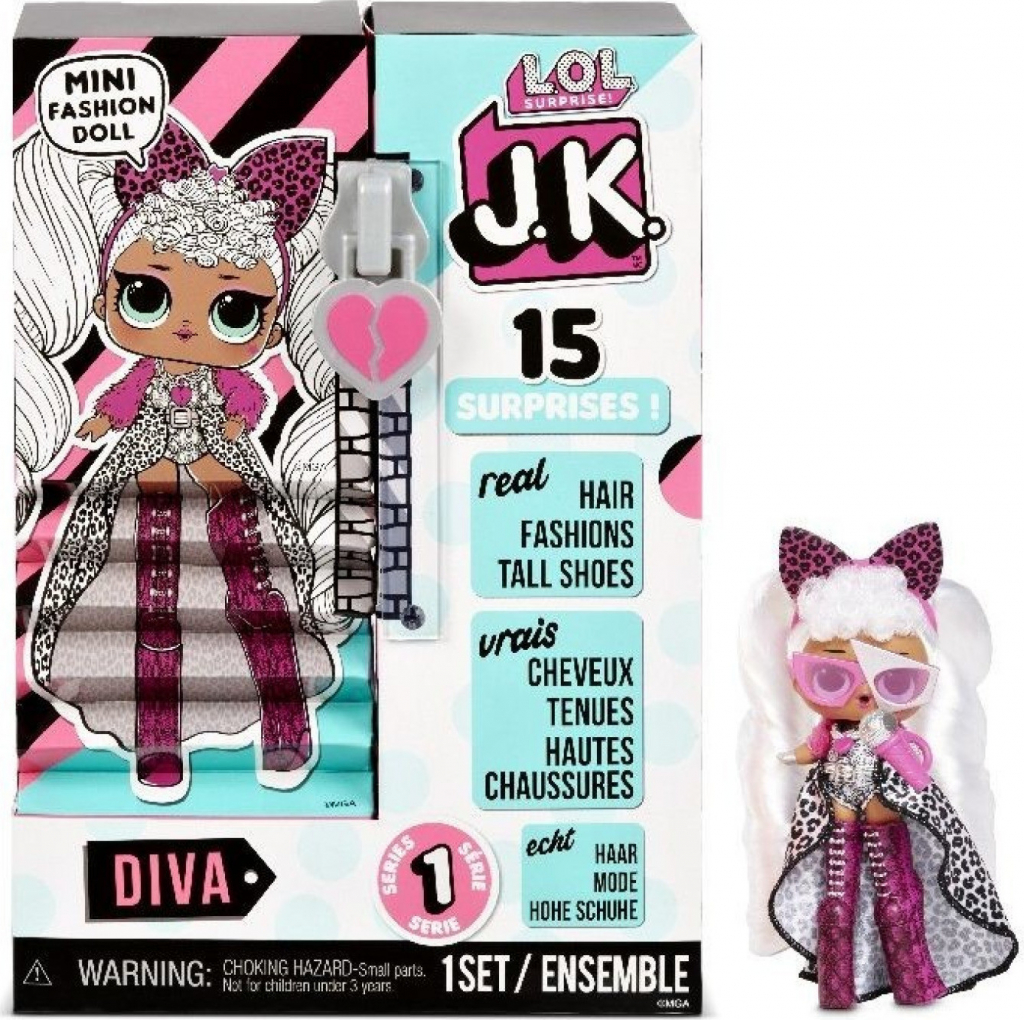 L.O.L. Surprise! J.K. Lady Diva fashion doll