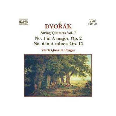 Antonín Dvořák - String Quartets Vol. 7 - No. 1 In A Major Op. 2 ● No. 6 In A Minor, Op. 12 CD – Hledejceny.cz