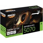 INNO3D GeForce RTX 5070 Twin X2 OC 12GB N50702-12D7X-195064N – Zboží Živě