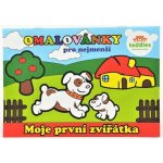 Teddies Omalovánky Moje první zvířátka 21x14,5cm MPZ – Hledejceny.cz