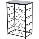 Home Styling Collection Stojan na víno na 12 lahví, bílý – Zboží Dáma