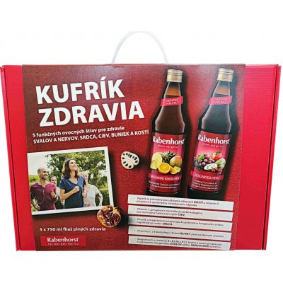 Rabenhorst Kufřík zdraví 5× 750 ml – Hledejceny.cz