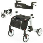 DMA Čtyřkolové chodítko 104—Barva stříbrná metalíza – Sleviste.cz