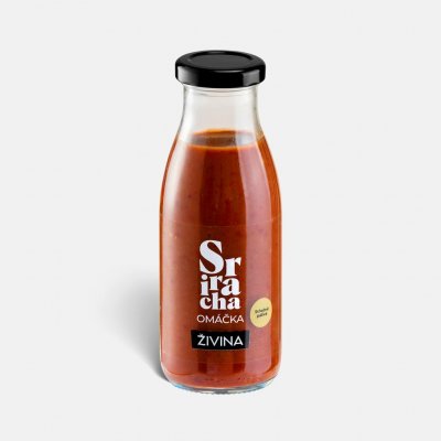 ŽIVINA Sriracha středně pálivá omáčka 250 g – Hledejceny.cz