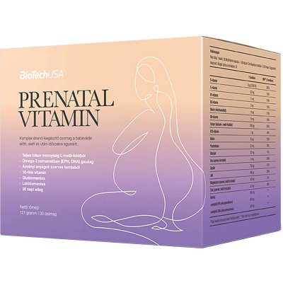 BioTechUSA Prenatální vitamín 30 Sáčků – Hledejceny.cz