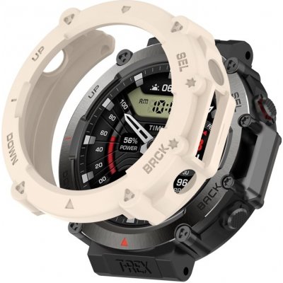VSECHNONAMOBIL TPU HALF COVER Obal pre Amazfit T-Rex Ultra béžový 61612 – Zboží Živě