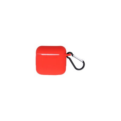 Pouzdro Silicone Case s karabinou pro Apple AirPods (3. gen.) 2021 MagSafe red – Zboží Živě