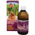 Medový sirup PM s jitrocelem tymiánem mateřídouškou a vitaminem C 200 g – Hledejceny.cz