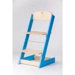 Lucas Wood Style rostoucí židle Alfa III modrá/přírodní – Sleviste.cz