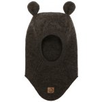 Mikk-Line Mikk Line kojenecká vlněná merino kukla 50040 Dark Brown Melange – Zboží Mobilmania