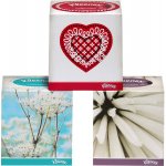 Kleenex Collection papírové kapesníčky v krabičce 3-vrstvé 56 ks – Zboží Dáma