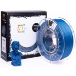 Print with smile PLA metalic blue, 1,75 mm, 0,5 kg – Zboží Živě