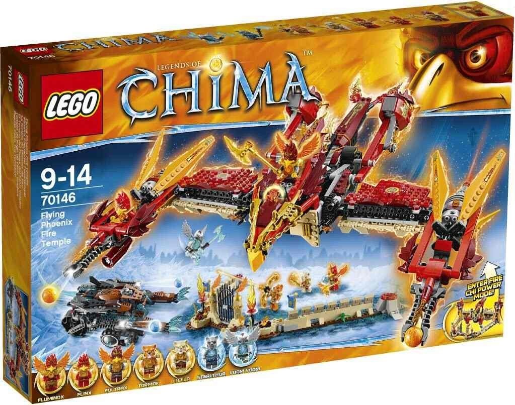 LEGO® Chima 70146 Ohnivý chrám létajícího fénixa od 3 290 Kč - Heureka.cz