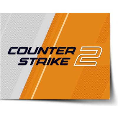 Sablio Plakát Counter Strike 2 Oranžová - 120x80 cm