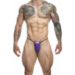 Justin+Simon Classic G-String Bulge Purple – Zboží Mobilmania