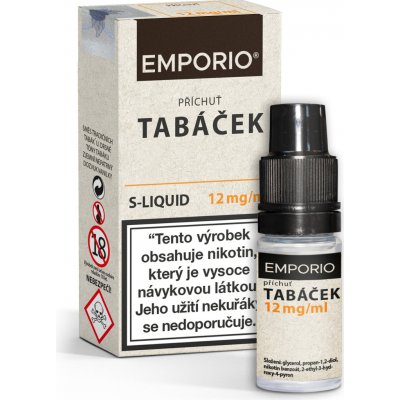 Imperia Emporio Nic Salt Tobacco 10 ml 12 mg – Zboží Mobilmania