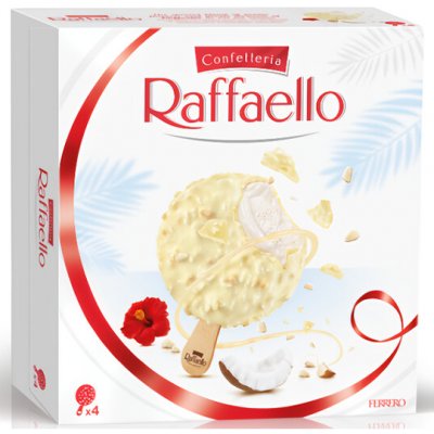 Raffaello Multipack zmrzlina mraž. 4 x 70 ml – Sleviste.cz