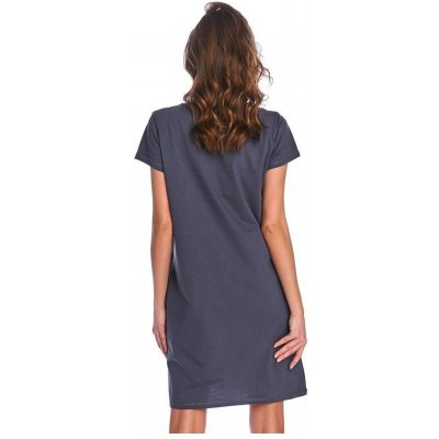 Dn-Nightwear noční košile TCB.9992 růžová – Zboží Mobilmania