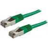 síťový kabel XtendLan PK_6ASFTP050green Cat 6A, SFTP 5m, zelený