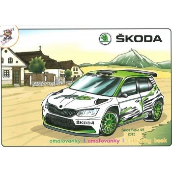 Omalovánka A5 Škoda