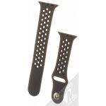 Tactical 456 silikonový řemínek pro Apple Watch 1/2/3/4/5/6/SE, 38/40mm, černá 2448941 – Zboží Živě