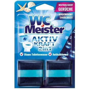 WC Meister tableta do splachovače 2 x 50 g Ocean