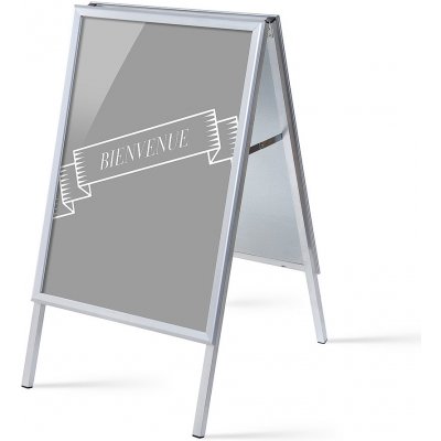 Jansen Display Set reklamního áčka A1, Přivítání, šedý, francouzština, 639 x 1094 mm – Hledejceny.cz