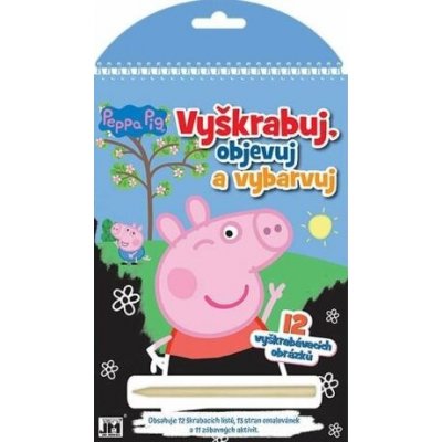 Vyškrabuj objevuj vybarvuj Prasátko Peppa – Zboží Mobilmania